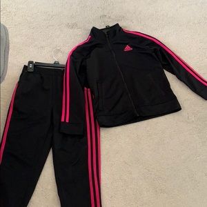 Girls Adidas set